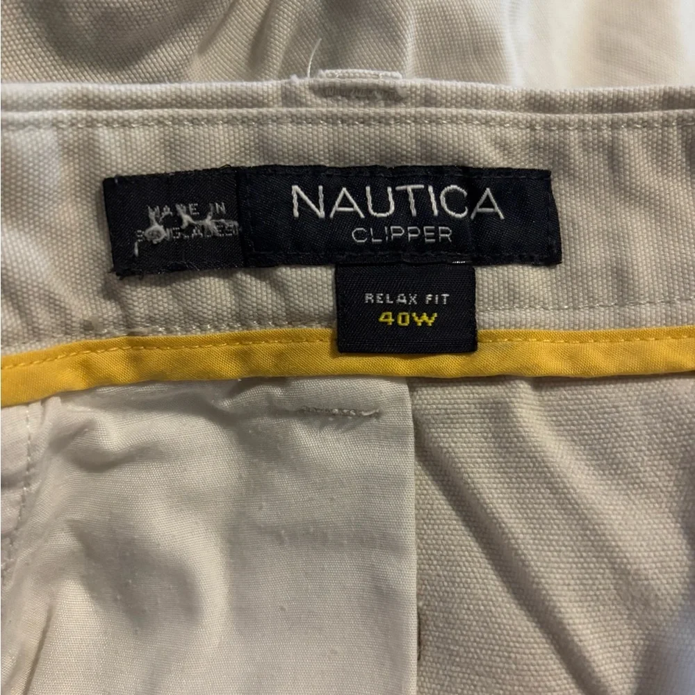 Nautica, Men’s, Khaki, Cargo Shorts